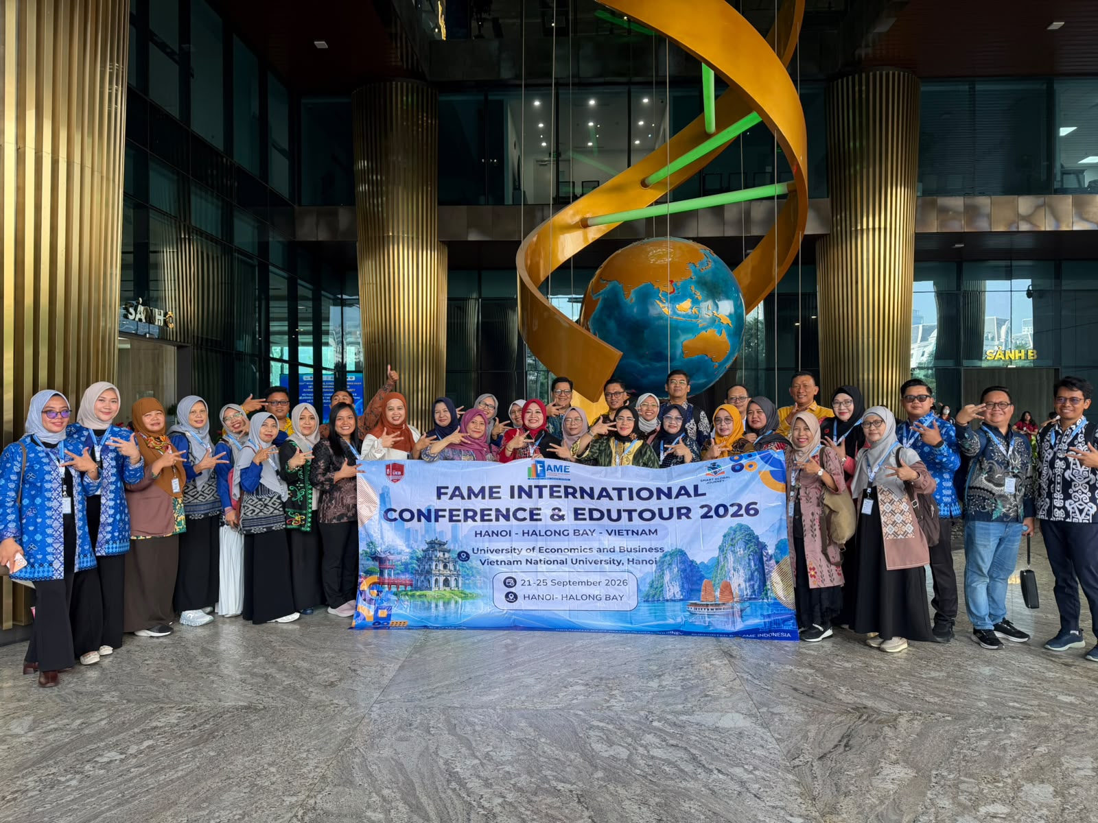 FAME Indonesia Bawa Jejaring 24 Universitas Indonesia ke Vietnam, Dorong Kolaborasi Global